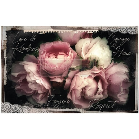 Zara Decoupage Tissue Paper Redesign with Prima® Gaysha Paint & Pattern 
