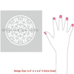 Amira Ornament Craft Stencil Royal Design Studio Stencils Gaysha Paint & Pattern 