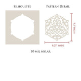 Ankara Impressions B Royal Design Studio Stencils Gaysha Paint & Pattern 