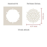 Ankara Impressions C Royal Design Studio Stencils Gaysha Paint & Pattern 