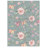 Annie Sloan Swedish Posy Decoupage Paper Redesign with Prima® Gaysha Paint & Pattern 