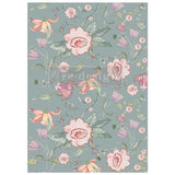 Annie Sloan Swedish Posy Decoupage Paper Redesign with Prima® Gaysha Paint & Pattern 