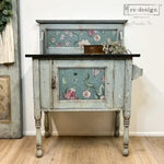 Annie Sloan Swedish Posy Decoupage Paper Redesign with Prima® Gaysha Paint & Pattern 