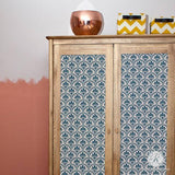 Art Deco Fanfare Raven + Lily Furniture Stencil Royal Design Studio Stencils Gaysha Paint & Pattern 