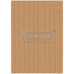 Artisanal Basket Charm Decoupage Paper Redesign with Prima® Gaysha Paint & Pattern 