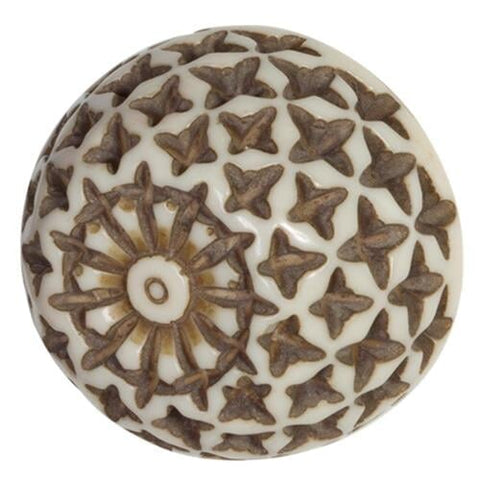 BDK335- Natural Gaysha Knobs, Hooks & Pulls Gaysha Paint & Pattern 