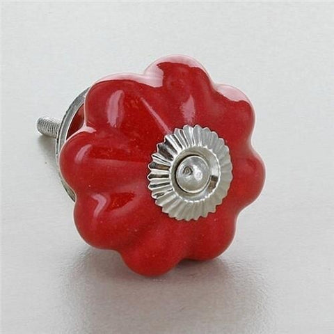 BDK806-Red Acrylic Gaysha Knobs, Hooks & Pulls Gaysha Paint & Pattern 