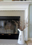 Beehive Allover Furniture Stencil Royal Design Studio Stencils Gaysha Paint & Pattern 