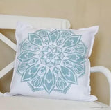 Bhakti Mandala Stencil - Small 16"w x 16"h Royal Design Studio Stencils Gaysha Paint & Pattern 