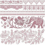 Bohemian Dreamer Decor Stamp Redesign with Prima® Gaysha Paint & Pattern 