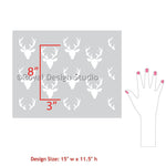 Buck Forest Bonnie Christine Furniture Stencil Royal Design Studio Stencils Gaysha Paint & Pattern 
