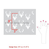Buck Forest Bonnie Christine Furniture Stencil Royal Design Studio Stencils Gaysha Paint & Pattern 