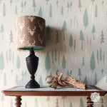 Buck Forest Bonnie Christine Furniture Stencil Royal Design Studio Stencils Gaysha Paint & Pattern 