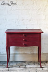 Burgundy Annie Sloan Chalk Paint® Gaysha Paint & Pattern 