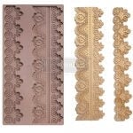 CECE Border Lace II Decor Mould® Redesign with Prima® Gaysha Chalk Paint 