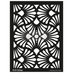 CeCe Modern Deco Redesign with Prima® Stencil Gaysha Chalk Paint 