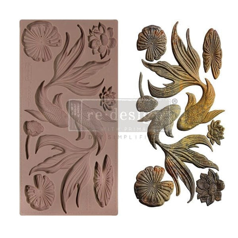 CeCe Siamese Splendor Décor Mould® Redesign with Prima® Gaysha Paint & Pattern 