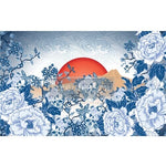 CeCe Skull Chinoiserie Decoupage Paper Redesign with Prima® Gaysha Paint & Pattern 
