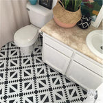 Concrete Quilt Tile Stencil 6" Royal Design Studio Stencils Gaysha Paint & Pattern 