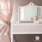 Dream On Lettering Stencil Royal Design Studio Stencils Gaysha Paint & Pattern 