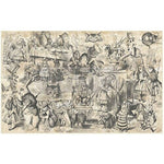Dreaming in Wonderland Decoupage Paper Redesign with Prima® Gaysha Chalk Paint 