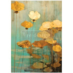 Eternal Lotus Decoupage Paper Redesign with Prima® Gaysha Paint & Pattern 