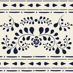 Faux Bone Inlay Stencil Annie Sloan Stencils & Decoupage Paper Gaysha Paint & Pattern 
