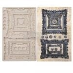 Finnabair Baroque Frames Décor Moulds® Redesign with Prima® Gaysha Paint & Pattern 