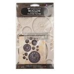Finnabair Clock Faces Decor Mould Redesign with Prima® Gaysha Paint & Pattern 