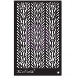 Finnabair Laurels Stencil Redesign with Prima® Gaysha Paint & Pattern 