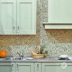 Francesca Floral Damask Furniture Stencil Royal Design Studio Stencils Gaysha Paint & Pattern 