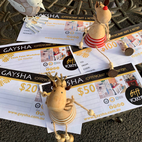 Gaysha Gift Card Gaysha Gift Cards Gaysha Paint & Pattern 