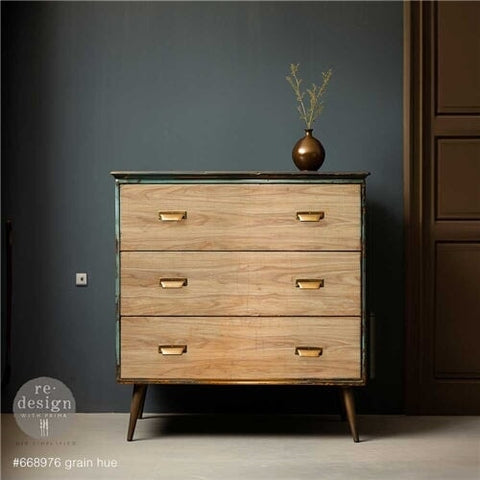 Grain Hue Decoupage Paper Redesign with Prima® Gaysha Paint & Pattern 