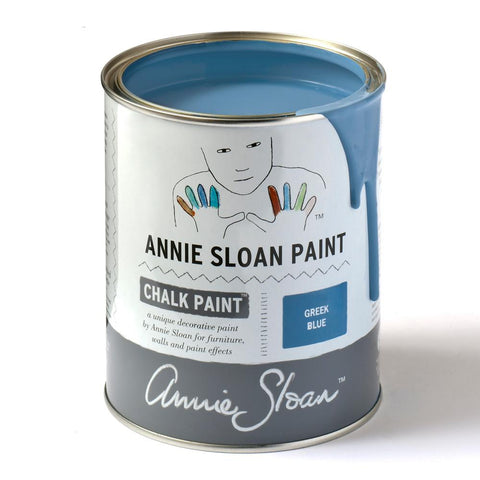 Greek Blue Annie Sloan Chalk Paint® Gaysha Paint & Pattern 