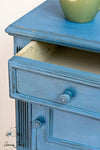 Greek Blue Annie Sloan Chalk Paint® Gaysha Paint & Pattern 
