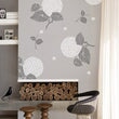 Japanese Hydranger Floral Stencil Royal Design Studio Stencils Gaysha Paint & Pattern 
