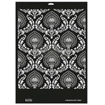 Kacha Anisa Decor Stencil Redesign with Prima® Gaysha Paint & Pattern 