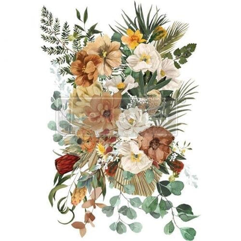 Kacha Elegant Neutrals Decor Transfers® Redesign with Prima® Gaysha Paint & Pattern 