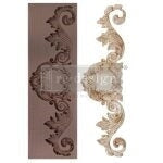 Kacha Lavish Swirl Decor Moulds® Redesign with Prima® Gaysha Paint & Pattern 
