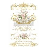 Kacha Les Roses Decor Transfers® Redesign with Prima® Gaysha Chalk Paint 