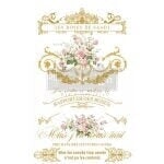 Kacha Les Roses Decor Transfers® Redesign with Prima® Gaysha Paint & Pattern 