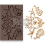 Kacha Majestic Flourish Decor Moulds® Redesign with Prima® Gaysha Chalk Paint 