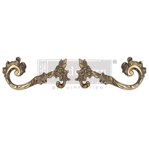 Kacha Metal Pull Enchante Redesign with Prima® Gaysha Paint & Pattern 