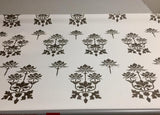 Kamal Lotus Flower Stencil Royal Design Studio Stencils Gaysha Paint & Pattern 