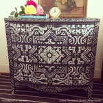 Lisboa Tile Allover Royal Design Studio Stencils Gaysha Paint & Pattern 