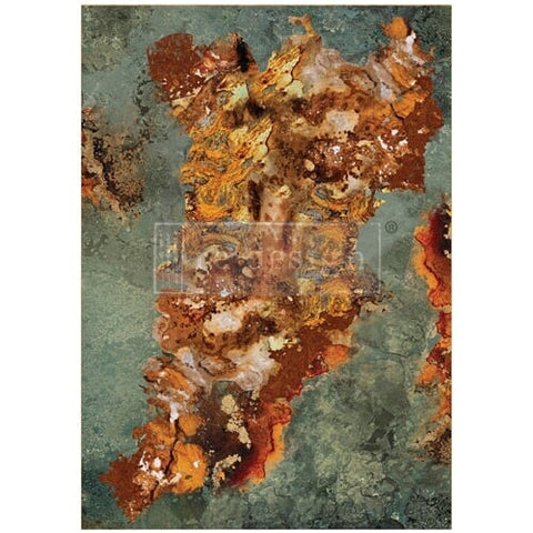 Marble Mirage Decoupage Paper Redesign with Prima® Gaysha Paint & Pattern 