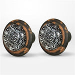 MDK051-Dias Gaysha Knobs, Hooks & Pulls Gaysha Paint & Pattern 