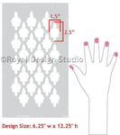 Moroccan Arches Furniture Stencil Royal Design Studio Stencils Gaysha Paint & Pattern 