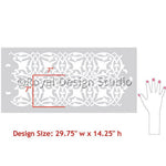 Moroccan Roundabout Royal Design Studio Stencils Gaysha Paint & Pattern 