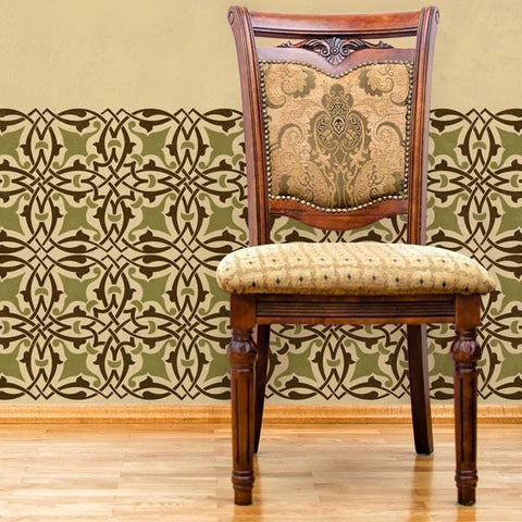 Moroccan Roundabout Royal Design Studio Stencils Gaysha Paint & Pattern 